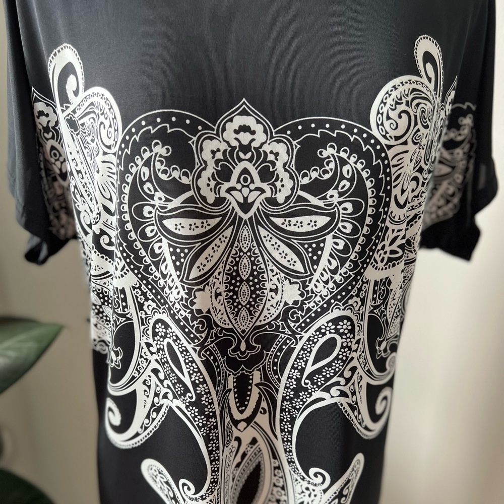 Black and White Tunic